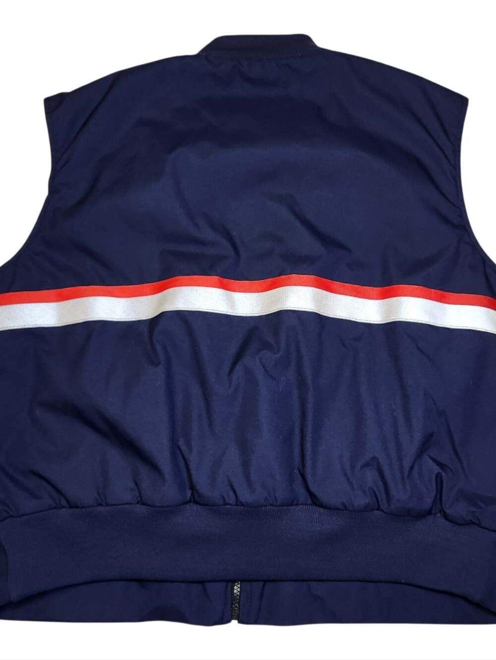 Vintage USPS Postal Service Spiewak Insulated Vest USA Made Large Reflective - Picture 2 of 10